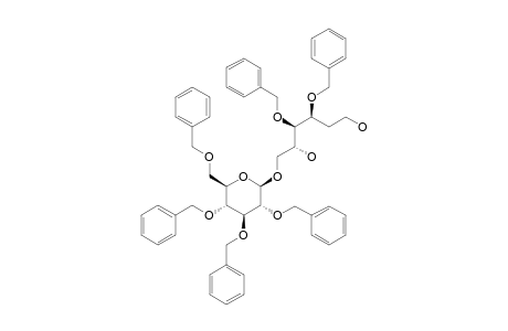 (3R,4R,5R)-3,4-BIS-(BENZYLOXY)-6-(2',3',4',6'-TETRA-O-BENZYL-BETA-D-GLUCOPYRANOSYL)-HEXANE-1,5-DIOL