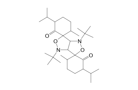 1',4'-DI-TERT.-BUTYL-1',3A',4',6A'-TETRAHYDRO-3,3''-DIISOPROPYL-6,6''-DIMETHYLDISPIRO-[CYCLOHEXAN-1,3'-[3H,6H]-ISOXAZOLO-[4,3-C]-ISOXAZOL-6',1''-CYCLOHEXANE]-2,2''