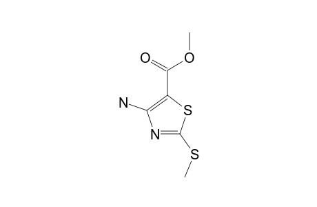 4-AMINO-2-(METHYLTHIO)-5-THIAZOLECARBOXYLIC ACID, METHYL ESTER