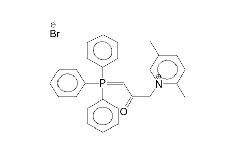 TRIPHENYLPHOSPHONIUM(2,5-DIMETHYLPYRIDINIOACETYLMETHYLIDE)BROMIDE