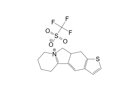 6,7,8,10,10A,11-HEXAHYDRO-5H-PYRIDO-[2,1-A]-THIENO-[2,3-F]-ISOINDOL-9-IUM-TRIFLUOROMETHANESULFONATE