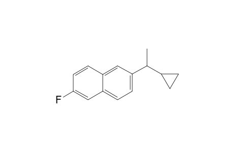 1-(6-FLUORO-2-NAPHTHYL)-1-CYCLOPROPYLETHYL_CATION