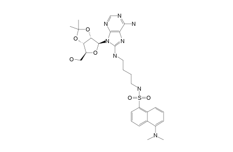 8-AMINO-[1''-(N''-DANSYL)-4''-AMINOBUTYL]-2',3'-O-ISOPROPYLIDENEADENOSINE