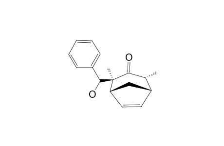 (1RS,2SR,4RS,5SR,1'SR)-2-(1'-HYDROXYBENZYL)-2,4-DIMETHYLBICYCLO-[3.2.1]-OCT-6-EN-3-ONE