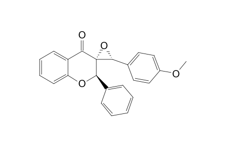 TRANS,TRANS-(+/-)-3'-(4-METHOXYPHENYL)-2-PHENYLSPIRO-[CHROMAN-3,2'-OXIRAN]-4-ONE