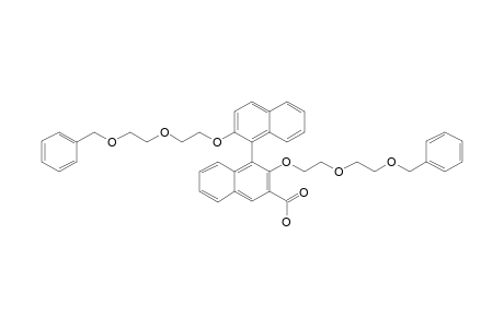 2,2'-BIS-[2-[2-(PHENYLMETHOXY)-ETHOXY]-ETHOXY]-[1,1'-BINAPHTHALENE]-3-CARBOXYLIC-ACID