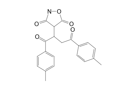 4-[1',2'-DI-(4-METHYLBENZOYL)-ETHYL]-ISOXAZOLIDINE-3,5-DIONE