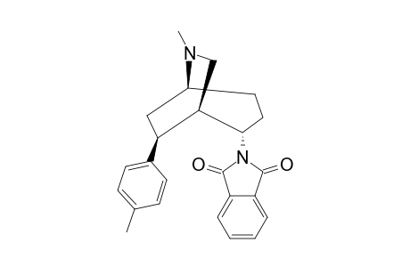 1-ALPHA-(N-PHTHALIMIDO)-3-BETA-(4-METHYLPHENYL)-AZABICYCLO-[3.2.2]-NONANE