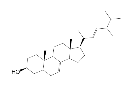 Ergosta-7,22-dien-3-ol, (3.beta.,22E)-