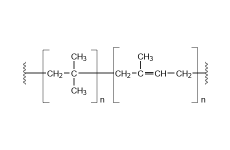 ISOBUTYLENE/ISOPRENE COPOLYMER*100 GRADE