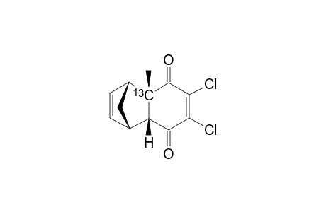 (4A-C-13)-(1-ALPHA,4-ALPHA,4-ALPHA/BETA,8-ALPHA/BETA)-6,7-DICHLORO-1,4,4A,8A-TETRAHYDRO-4A-METHYL-1,4-METHANONAPHTHALENE-5,8-DIONE