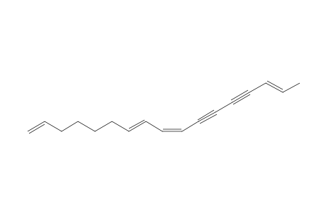 (1,7-E,9-Z,15-E)-HEPTA-DECA-TETRAENE-11,13-DIYNE