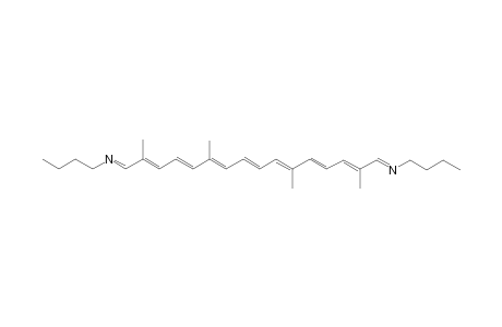 1-Butanamine, N,N'-(2,6,11,15-tetramethyl-2,4,6,8,10,12,14-hexadecaheptaene-1,16-diylidene)bis-, (E,E,E,E,?,?,E,E,E)-