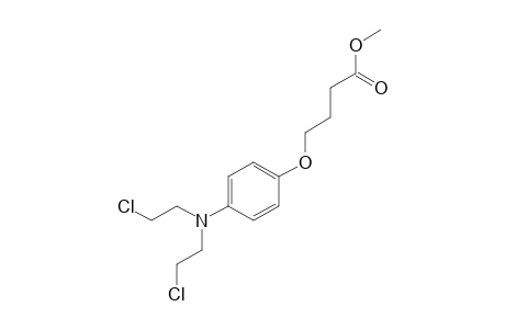 4-{p-[BIS(2-CHLOROETHYL)AMINO]PHENOXY}BUTYRIC ACID, METHYL ESTER