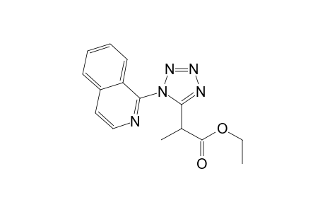 Ethyl 2-[1-(isoquinolin-1-yl)-1,2,3,4-tetrazol-5-yl]propanoate