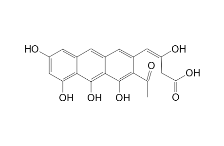 Tetracenomycin F2