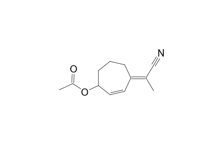 (E)-4-(1-CYANOETHYLIDENE)-CYCLOHEPT-2-EN-1-YL-ACETATE