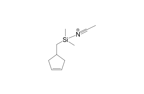 (3-CYCLOPENTENEMETHYLDIMETHYLSILYL)-ACETONITRILIUM