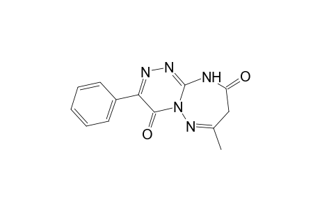 7-Methyl-3-phenyl[1,2,4]triazino[4,3-b][1,2,4]triazepine-4,9(1H,8H)-dione