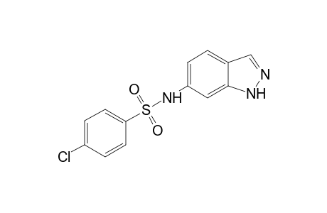 4-Chloro-N-(1H-indazol-6-yl)benzenesulfonamide