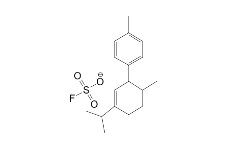 3-ISOPROPYL-6-METHYL-1-(4'-METHYLPHENYL)-CYCLOHEX-2-EN-1-YL-CATION