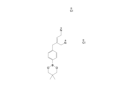 (Z)-2-[4-(5,5-DIMETHYL-[1,3,2]-DIOXABORINAN-2-YL)-PHENYL]-METHYL-1,4-DIAMINO-2-BUTENE-DIHYDROCHLORIDE;Z-4-BBZ-DAB