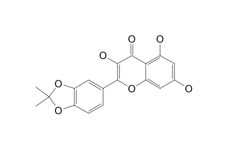 3,5,7-TRIHYDROXY-3',4'-ISOPROPYLDIOXY-FLAVONE