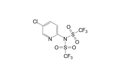 N-(5-Chloro-2-pyridinyl)(trifluoro)-N-[(trifluoromethyl)sulfonyl]methanesulfonamide