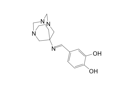 4-[(1,3,5-triaza-tricyclo[3.3.1.1(3,7)]dec-7-ylimino)-methyl]-benzene-1,2-diol