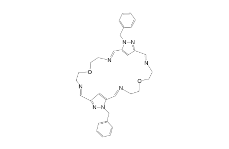 13,26-DIBENZYL-6,19-DIOXA-3,9,12,13,16,22,25,26-OCTAAZATRICYCLO-[22.2.1.1(11,14)]-OCTACOSA-1(27),2,9,11,14(28),15,22,24-OCTAENE