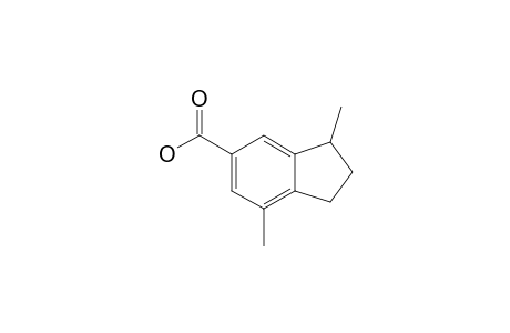 3,7-DIMETHYLINDAN-5-CARBOXYLIC-ACID