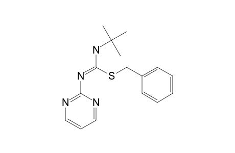 S-BENZYL-N-(1,1-DIMETHYLETHYL)-N'-(2-PYRIMIDINYL)-ISOTHIOUREA