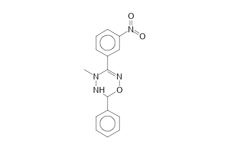 4-Methyl-3-(3-nitrophenyl)-6-phenyl-5,6-dihydro-4H-[1,2,4,5]oxatriazine