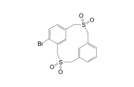 5-Bromo-2,11-dithia-[3.3]metacyclophane-2,2,11,11-tetroxide