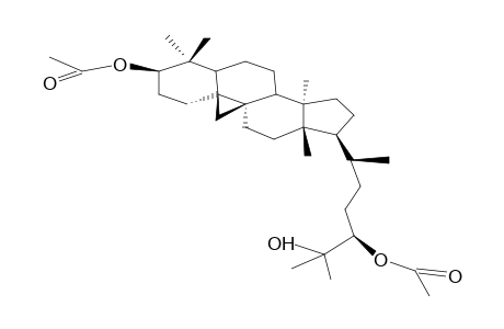 3-beta,24-DIACETOXY-(24S)-CYCLOARTANE-25-OL