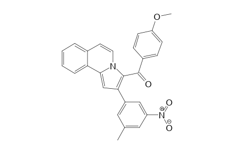 (4-methoxyphenyl)[2-(3-methyl-5-nitrophenyl)pyrrolo[2,1-a]isoquinolin-3-yl]methanone