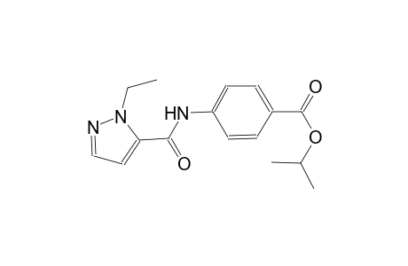 isopropyl 4-{[(1-ethyl-1H-pyrazol-5-yl)carbonyl]amino}benzoate