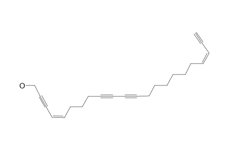 CALLYSPONGENOL-B;(4Z,19Z)-1-HYDROXYDOCOSA-4,19-DIENE-2,9,11,21-TETRAYNE