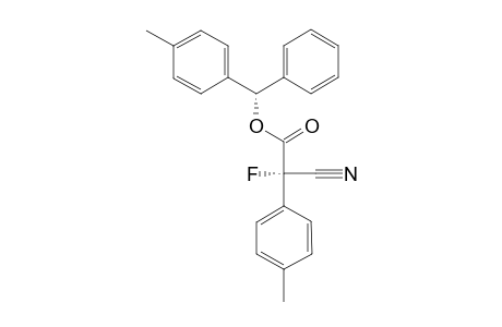 (S)-(4-METHYLPHENYL)-PHENYLMETHYL-(S)-2-CYANO-2-FLUORO-2-(4-METHYLPHENYL)-ACETATE