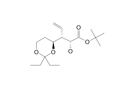 [ANTI(3,*),SYN(2,3)]-26D;TERT.-BUTYL-(2R,3R)-3-[(S)-2,2-DIETHYL-1,3-DIOXAN-4-YL]-2-HYDROXYPENT-4-ENOATE