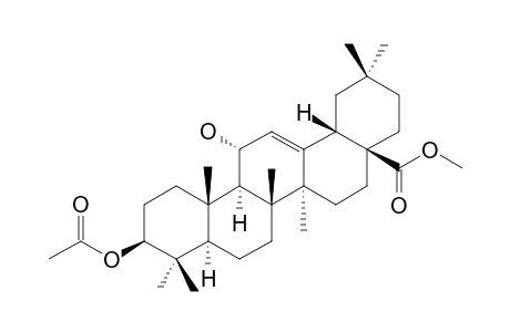 METHYL-3-BETA-O-ACETYL-11-ALPHA-HYDROXY-18-BETA-OLEANOLATE