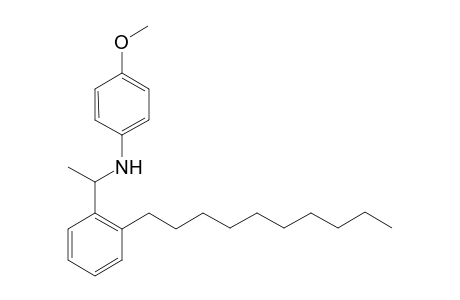 N-{1-(2-n-Decylphenyl)ethyl}-4-methoxyaniline