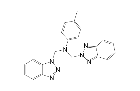 N-(BENZOTRIAZOL-1-YL-METHYL)-N-(BENZOTRIAZOL-2-YL-METHYL)-4-METHYL-ANILINE