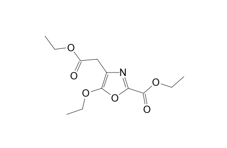 5-ethoxy-2-(ethoxycarbonyl)-4-oxazoleacetic acid, ethyl ester