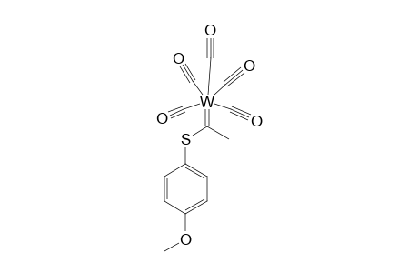 TRANS-(CO)5W=C(S-C6H4-PARA-O-ME)CH3