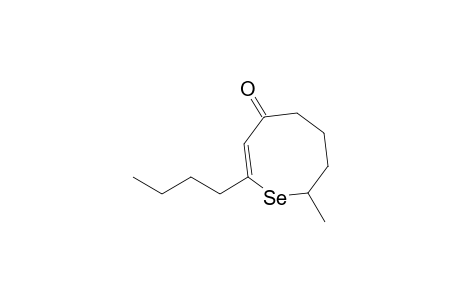 2-Butyl-8-methyl-5.6.7.8-tetrahydroselenocin-4-one