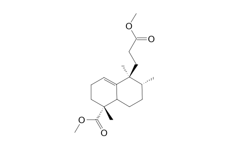 METHYL-14,15,16-TRINOR-1(10)-ENT-HALIMEN-13,18-DIOATE