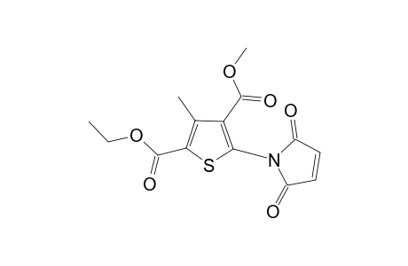 Thiophene-2,4-dicarboxylic acid, 3-methyl-5-(2,5-dioxo-3-pyrrolin-1-yl)-, 2-ethyl- 4-methyl ester