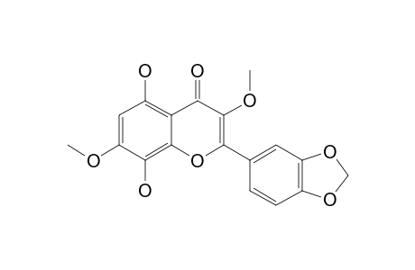 5,8-DIHYDROXY-3,7-DIMETHOXY-3',4'-METHYLENEDIOXY-FLAVONE