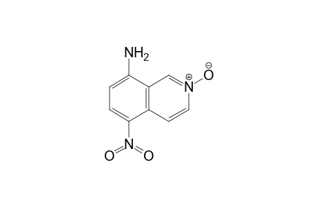 8-Amino-5-nitroisoquinoline - N-oxide